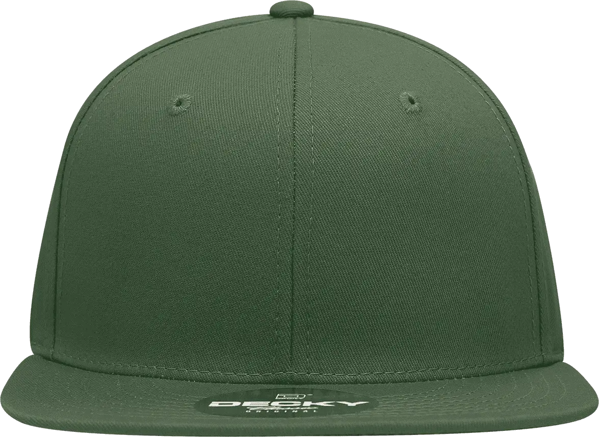 Decky 361 Cotton Snapback Cap - Olive