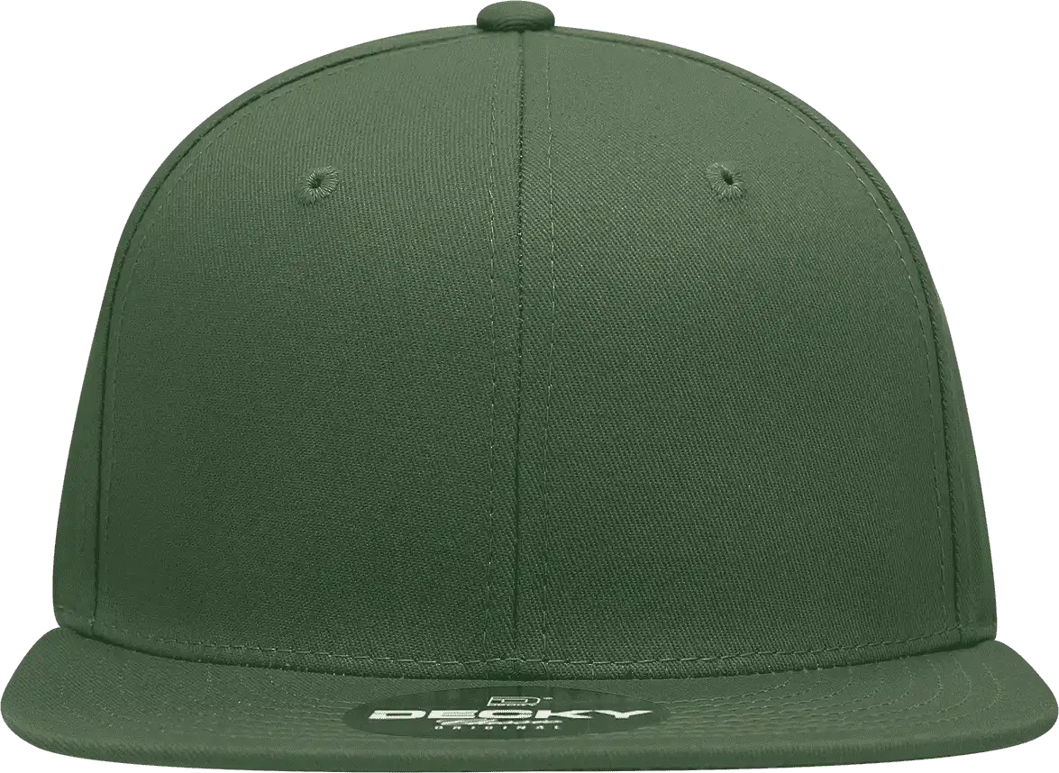 Decky 361 Cotton Snapback Cap - Olive - one Size Fits Most
