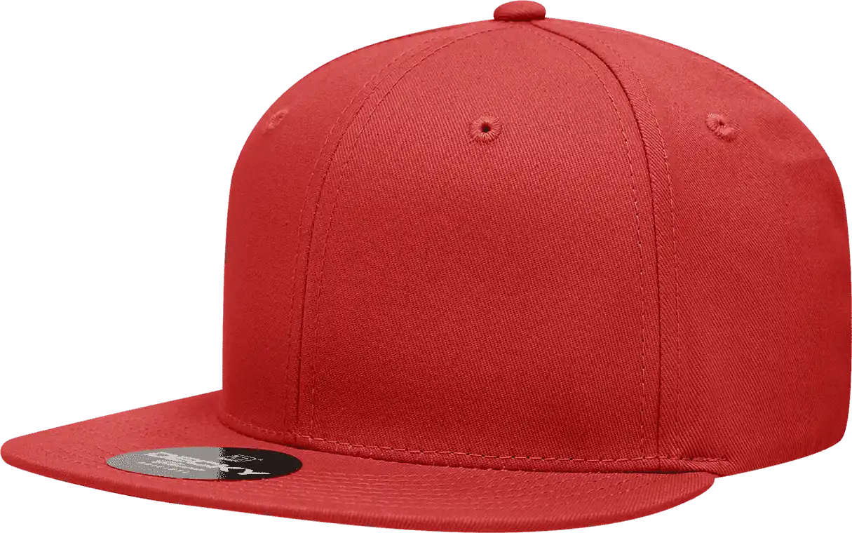 Decky 361 Cotton Snapback Cap - Red - one Size Fits Most