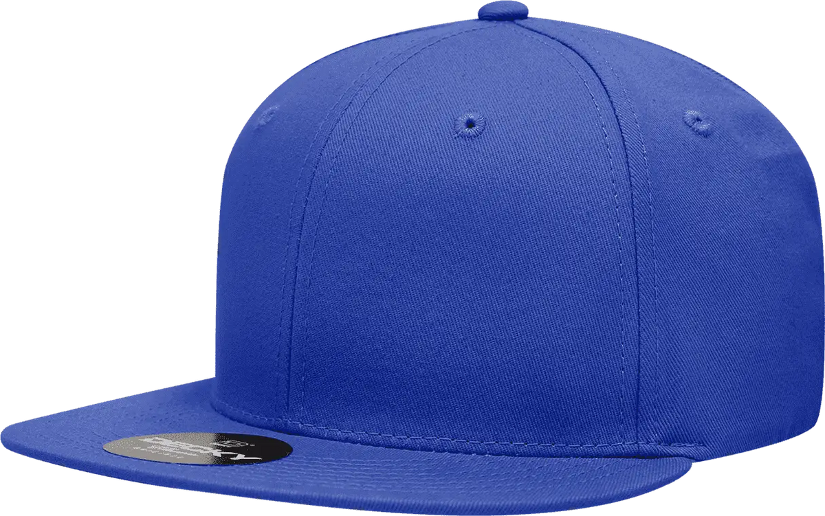 Decky 361 Cotton Snapback Cap - Royal - one Size Fits Most