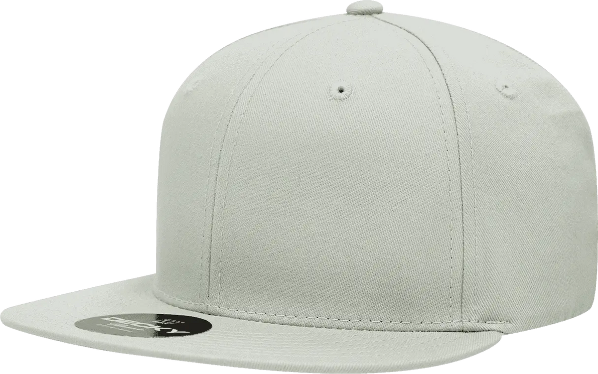 Decky 361 Cotton Snapback Cap - Stone