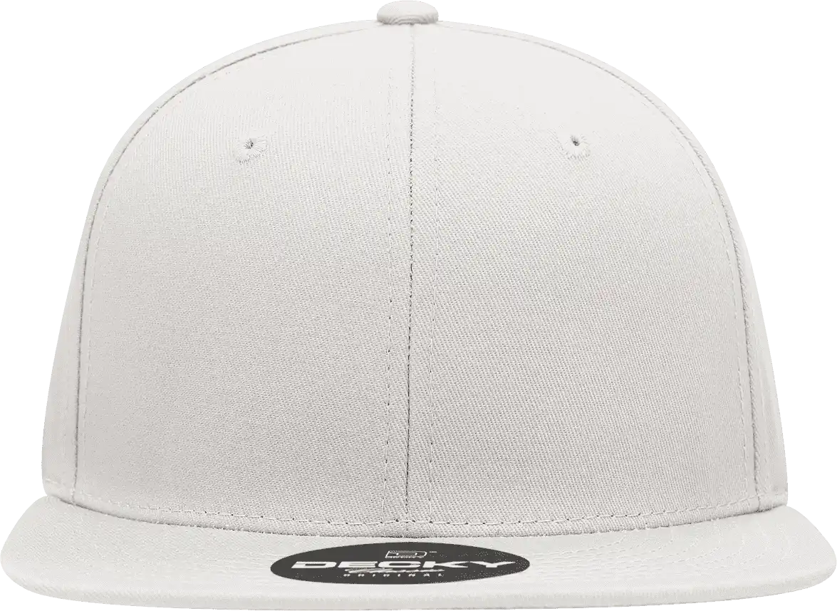 Decky 361 Cotton Snapback Cap - White - one Size Fits Most