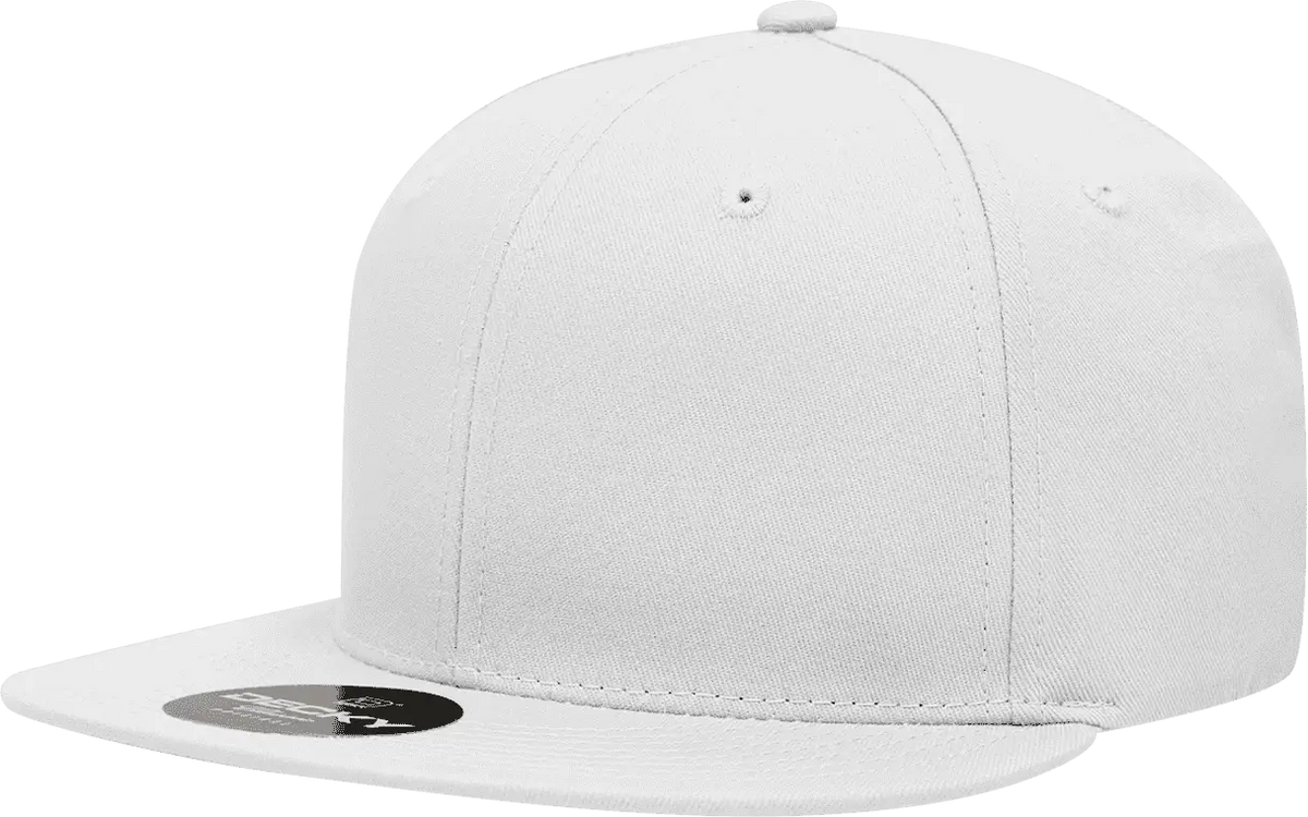 Decky 361 Cotton Snapback Cap - White - one Size Fits Most