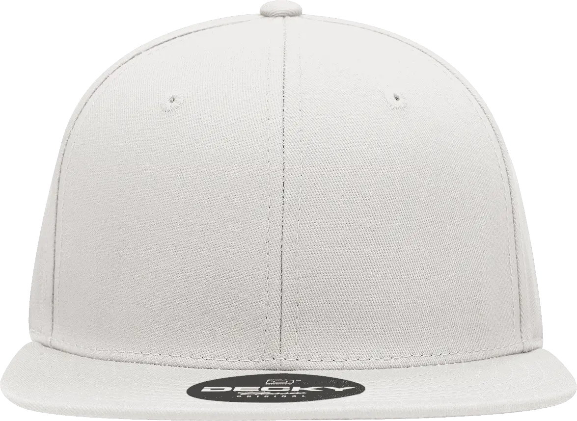 Decky 361 Cotton Snapback Cap - White - one Size Fits Most