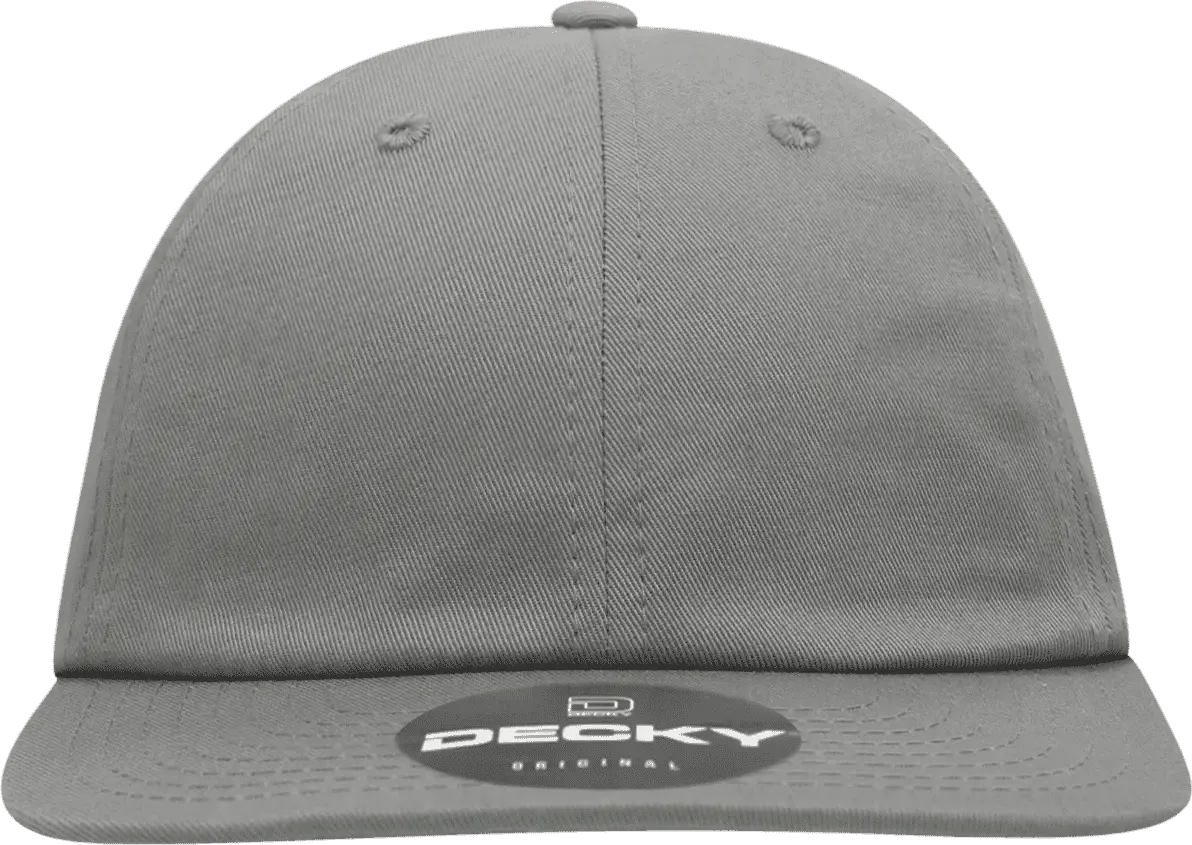 Decky 370 Relaxed Snapback Cap - Charcoal