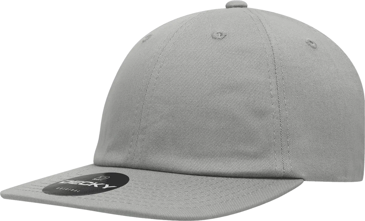 Decky 370 Relaxed Snapback Cap - Gray