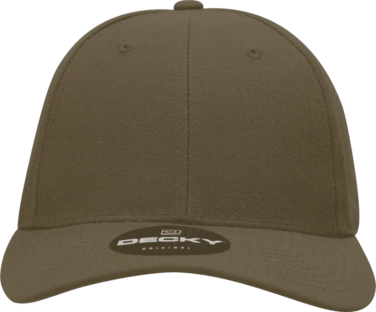 Decky 402 Fitted Cap Brown
