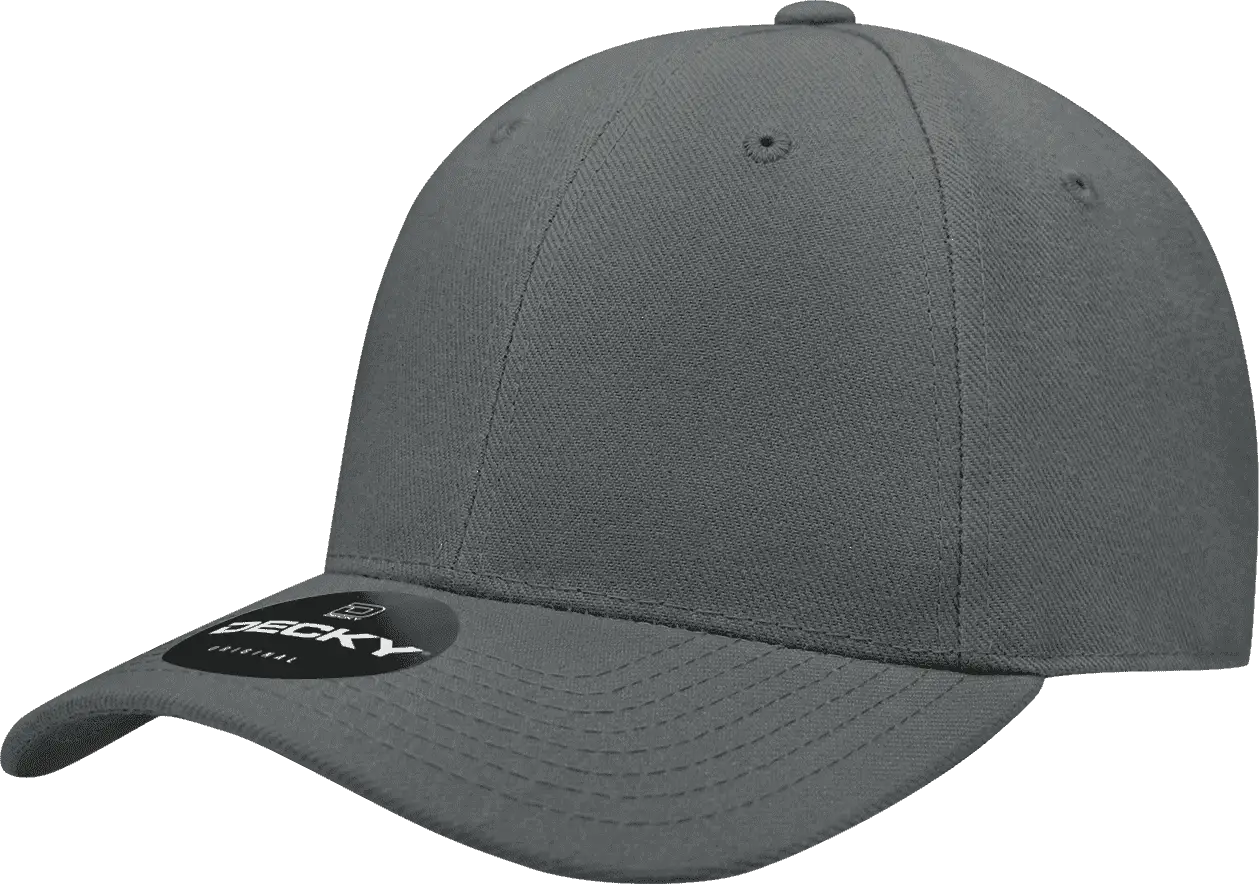 Decky 402 Fitted Cap - Charcoal