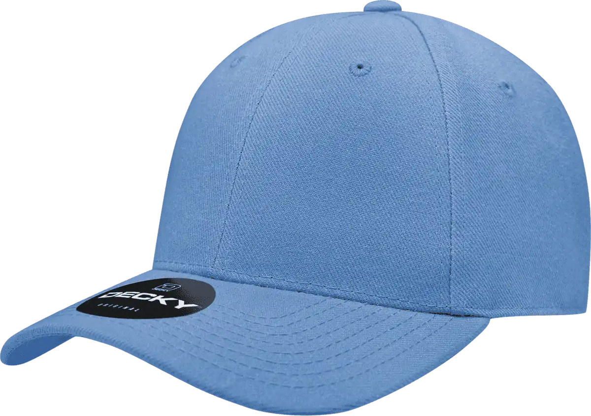 Decky 402 Fitted Cap - Sky - Columbia Blue / 6.75