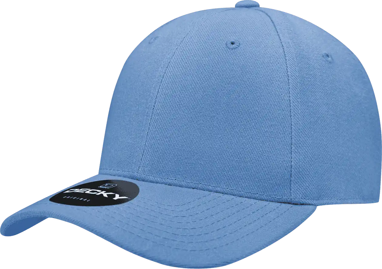 Decky 402 Fitted Cap - Sky - Columbia Blue / 6.75