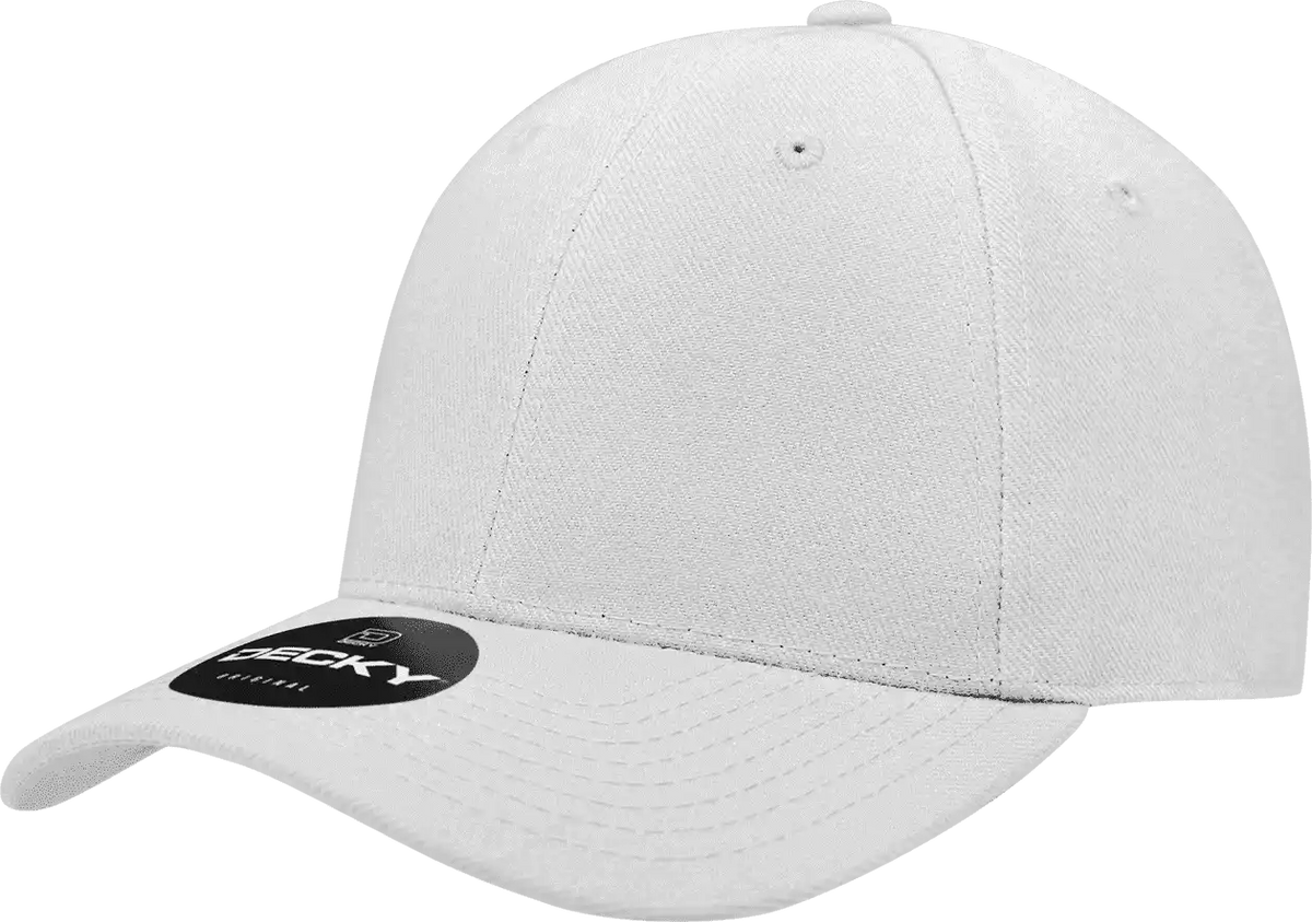 Decky 402 Fitted Cap - White - 6.75