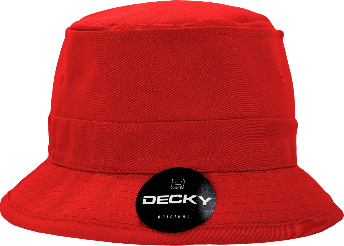 Decky 450 Fisherman’s Hat - Red