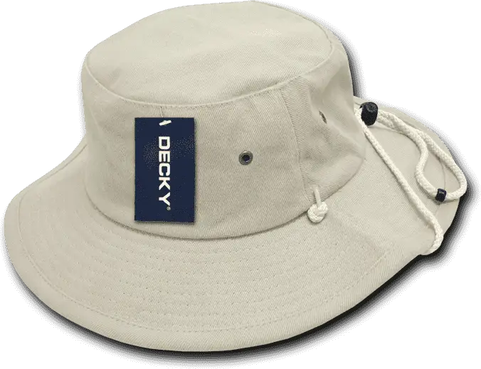 Decky 510 Aussie Hat Plain - Stone