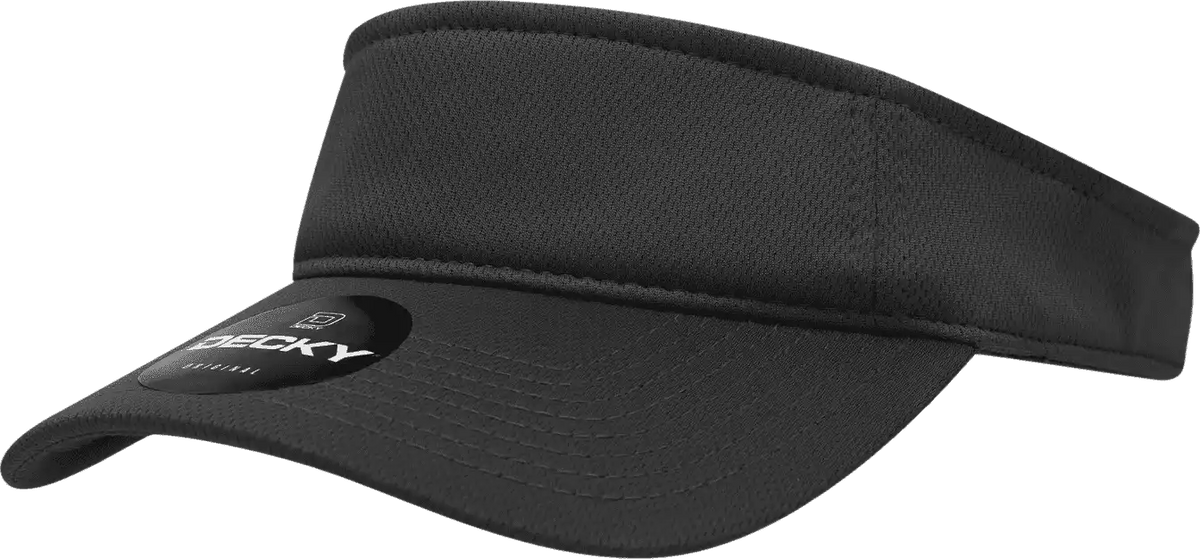 Decky 5104 Mesh Visor - Black - one Size Fits Most