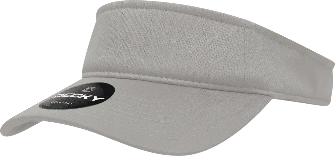 Decky 5104 Mesh Visor - Gray - one Size Fits Most