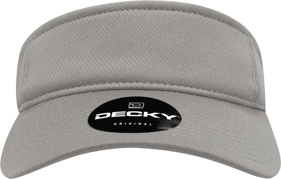 Decky 5104 Mesh Visor - Gray - one Size Fits Most