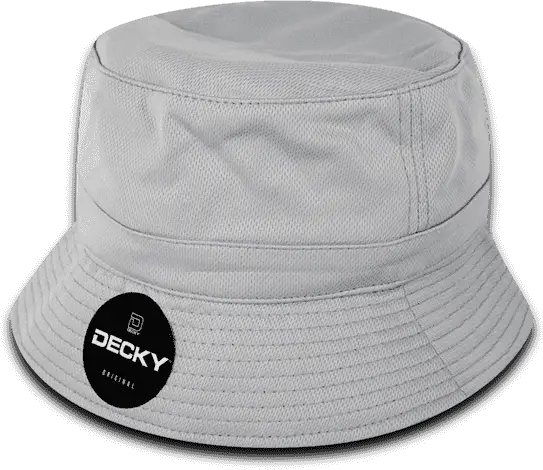 Decky 5110 Mesh Bucket Hat - Gray