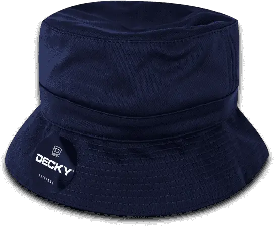 Decky 5110 Mesh Bucket Hat - Navy