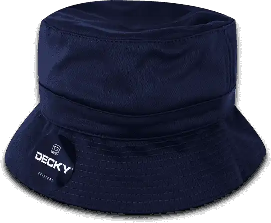 Decky 5110 Mesh Bucket Hat - Navy - one Size Fits Most