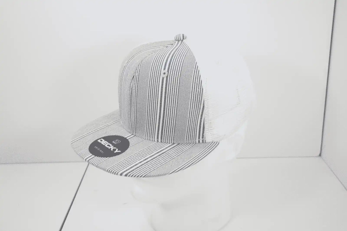 Decky 6015 H/c Plaid Cap - White 132 - one Size Fits Most