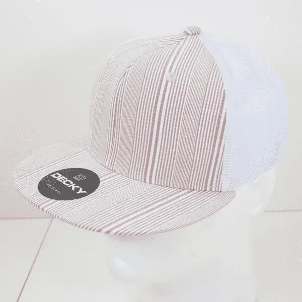Decky 6015 H/c Plaid Cap - White 141
