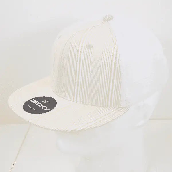 Decky 6015 H/c Plaid Cap - White 142