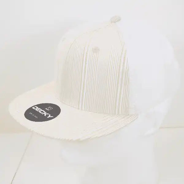 Decky 6015 H/c Plaid Cap - White 142 - one Size Fits Most
