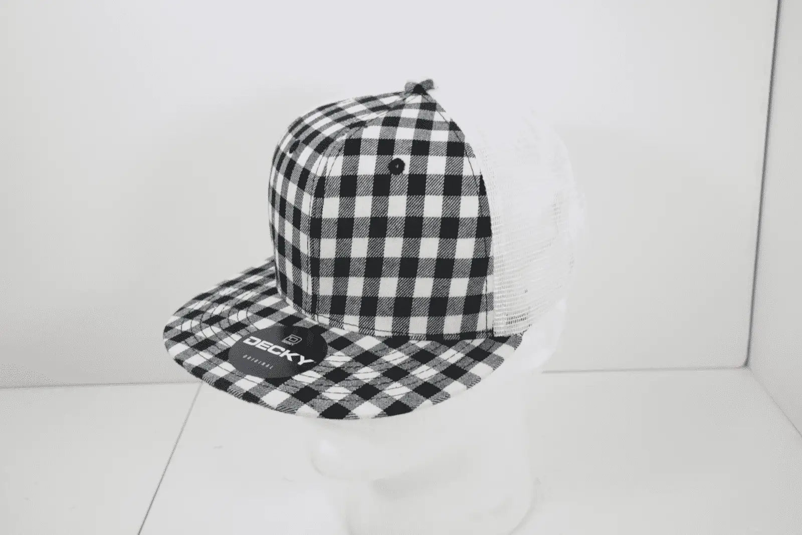 Decky 6015 H/c Plaid Cap - White 151