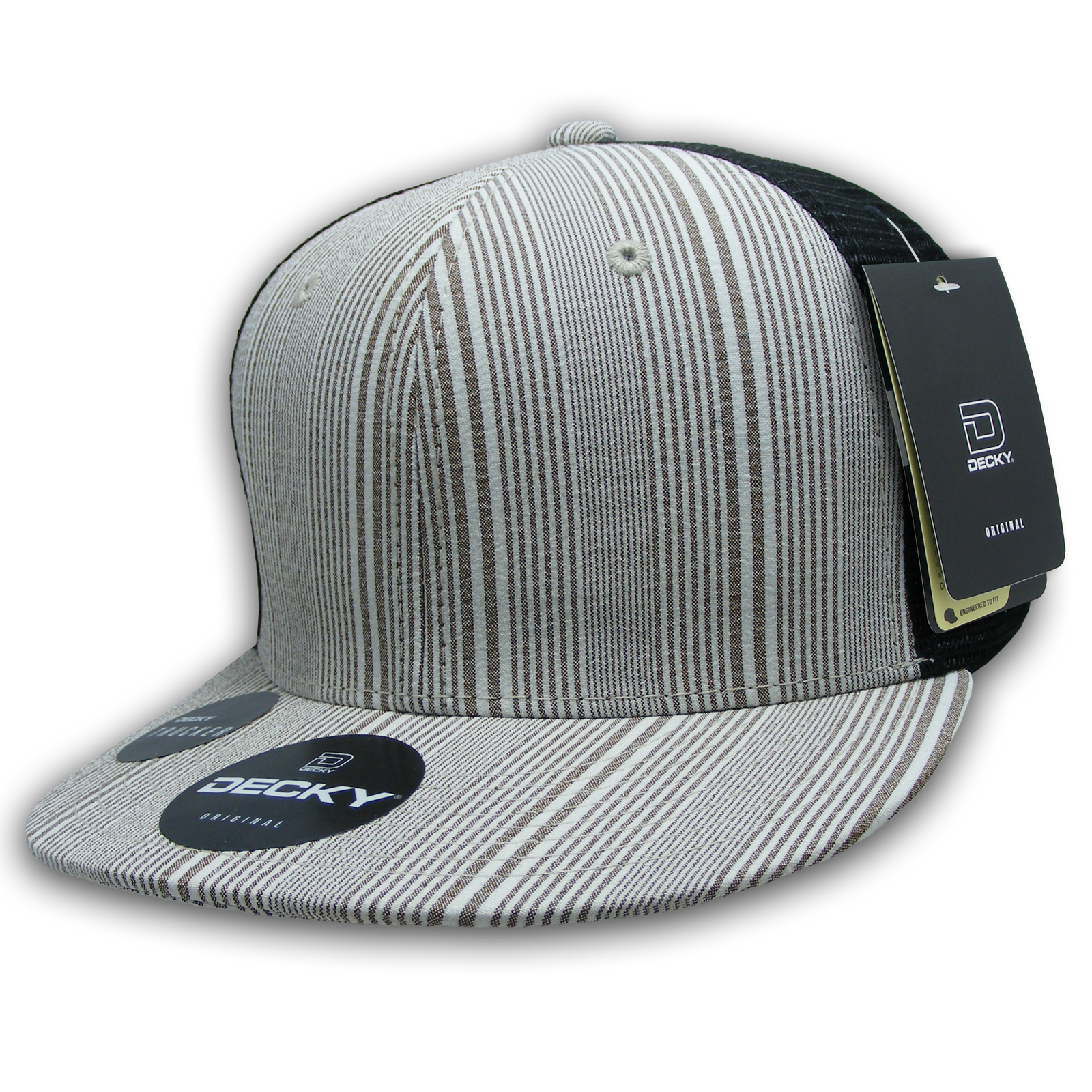 Decky 6016 H/c Plaid Cap - 130 Black