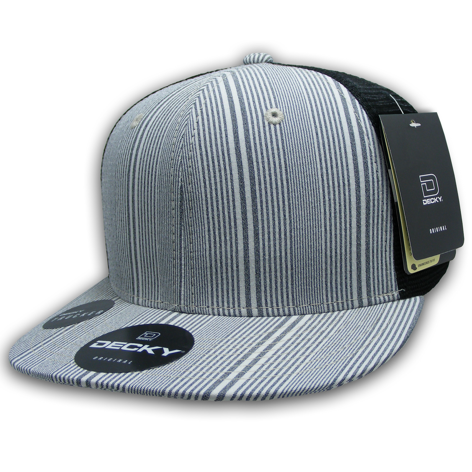 Decky 6016 H/c Plaid Cap - 132 Black