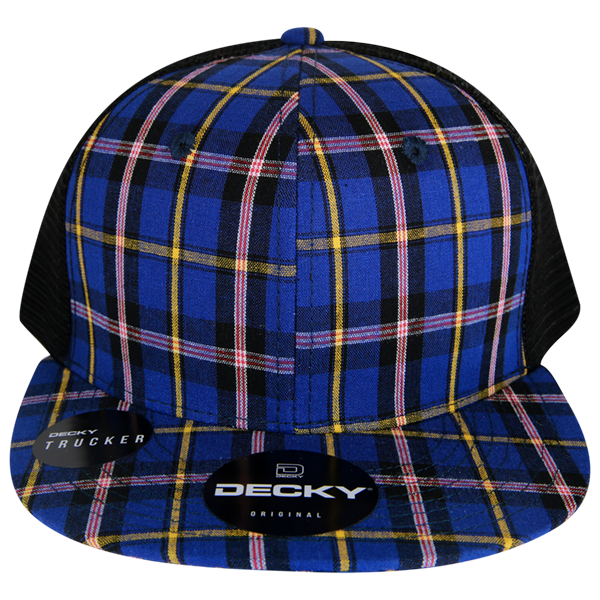 Decky 6016 H/c Plaid Cap - 190 Black