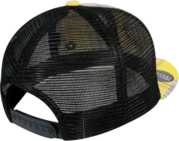 Decky 6016 H/c Plaid Cap - Black 103 - White / one Size Fits Most