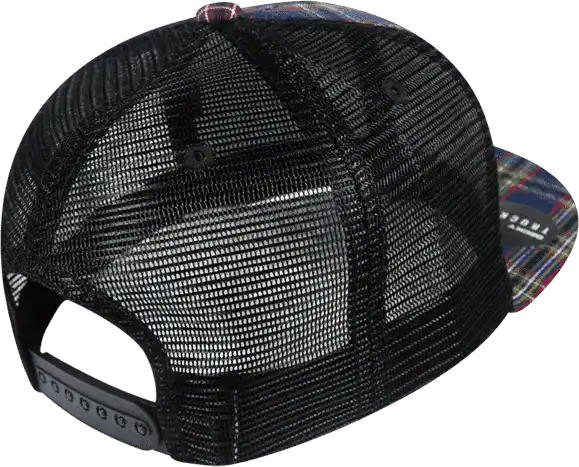 Decky 6016 H/c Plaid Cap - Black 221 - White / one Size Fits Most