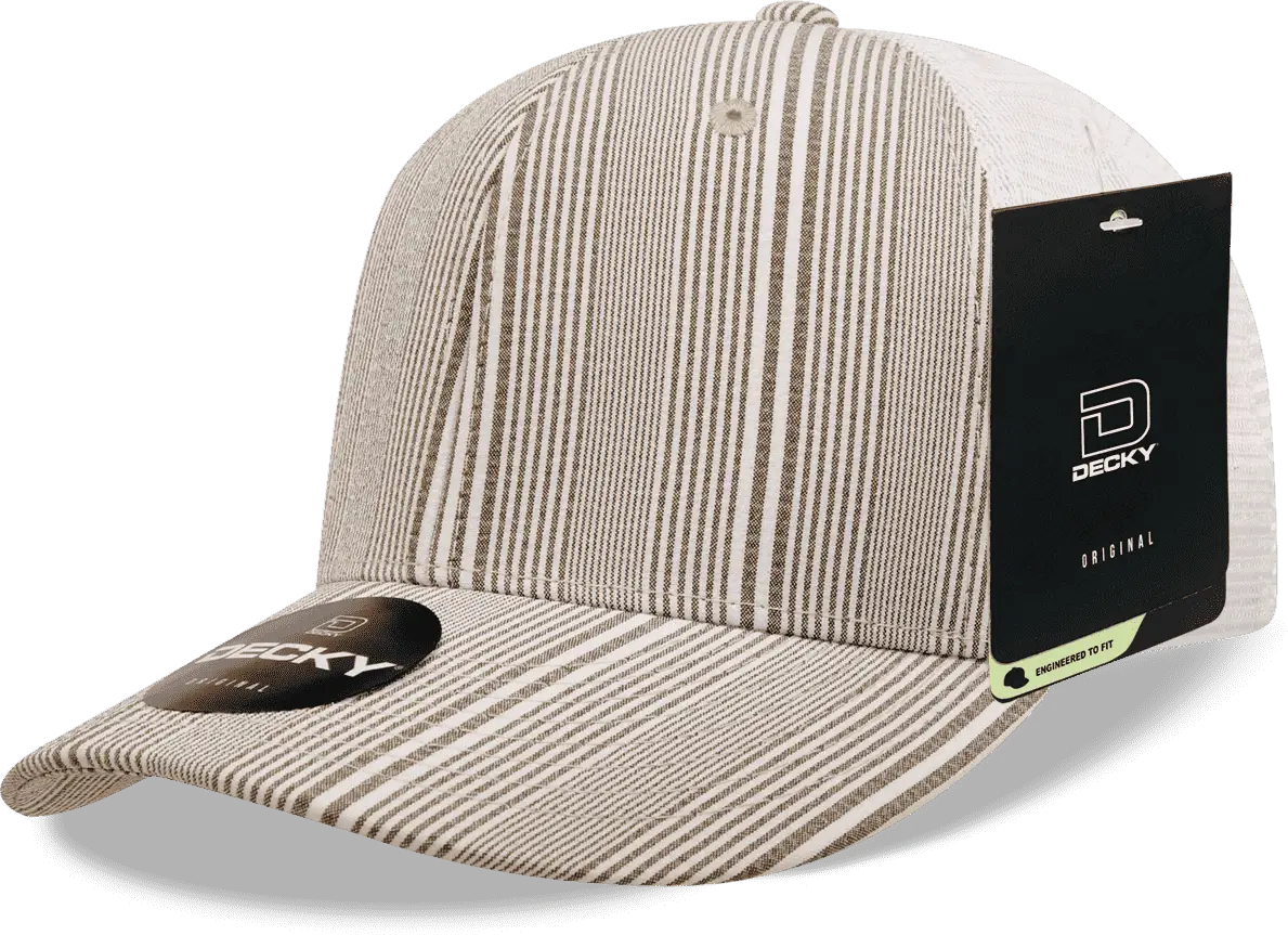 Decky 6017 M/c Plaid Cap - White 130