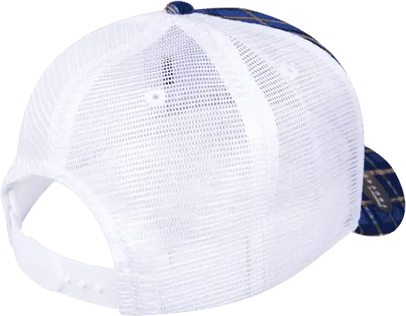 Decky 6017 M/c Plaid Cap - White 190