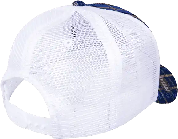 Decky 6017 M/c Plaid Cap - White 190 - one Size Fits Most