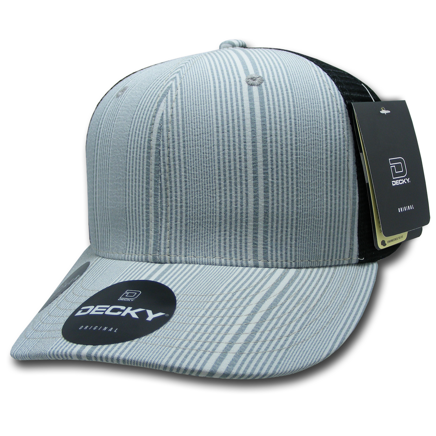 Decky 6018 M/c Plaid Cap - 131 Black