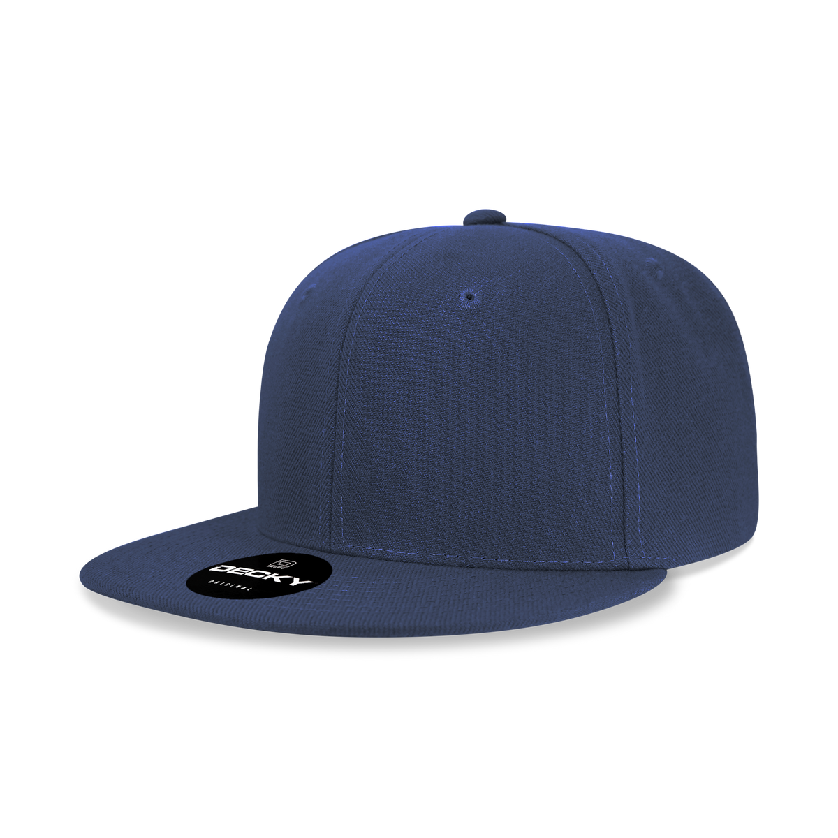 Decky 6020 High Prof 6 Panel Snapback Cap - Navy