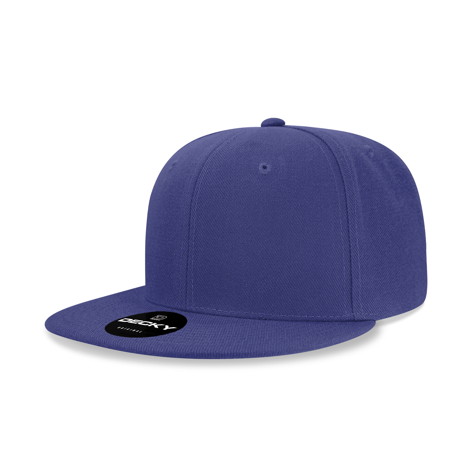Decky 6020 High Prof 6 Panel Snapback Cap - Royal