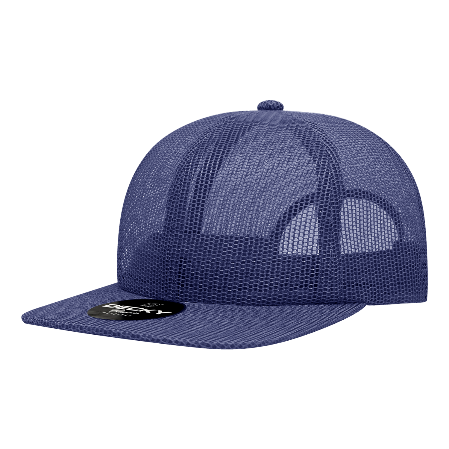 Decky 6049 6 Panel High Profile Relaxed Mesh Trucker - Navy