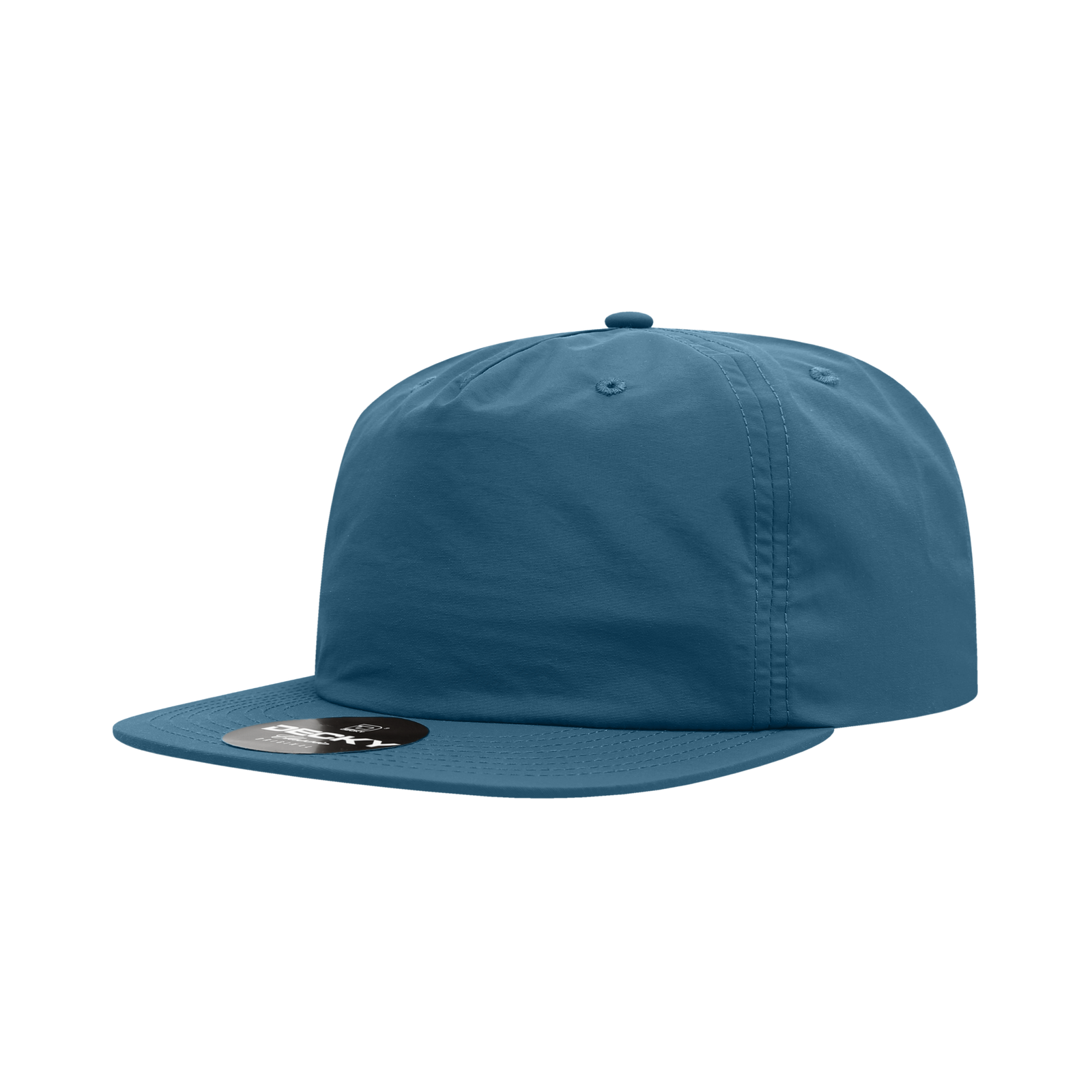 Decky 6050 5 Panel Half Dome Profile Relaxed Nylon Surf Hat - Pacific