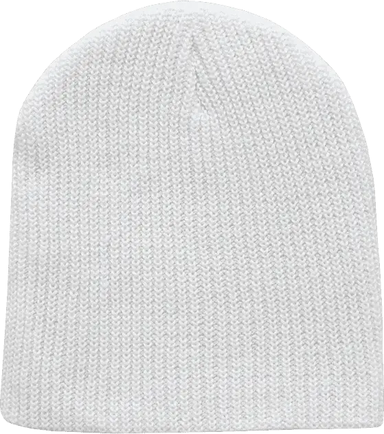 Decky 608 Gi Cuffless Watch Cap Beanie - White - one Size Fits Most