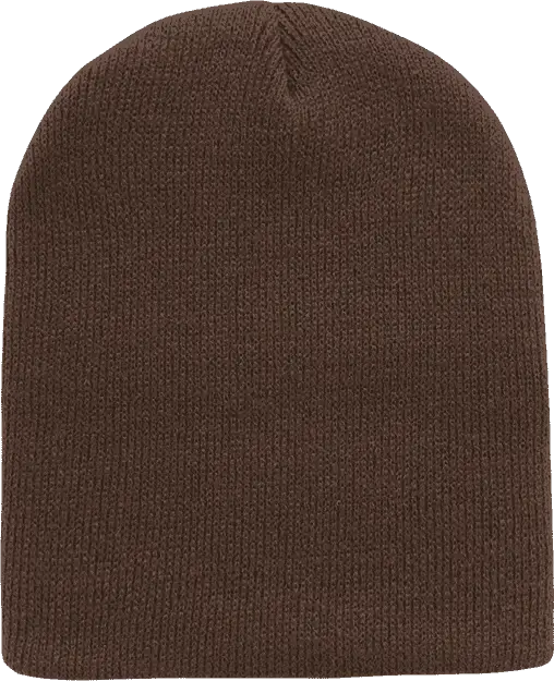 Decky 614 Acrylic Short Beanie - Brown - one Size Fits Most