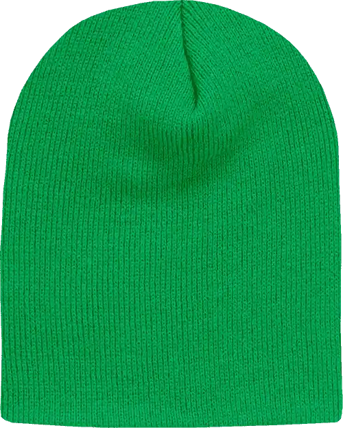 Decky 614 Acrylic Short Beanie - Kelly Green - one Size Fits Most