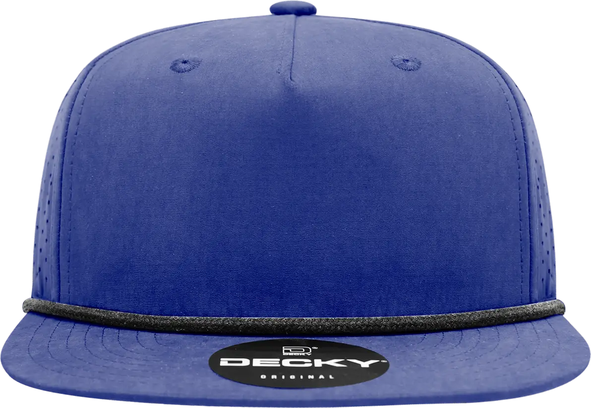 Decky 6226 5 Panel High Performance Rope Cap - Forest White