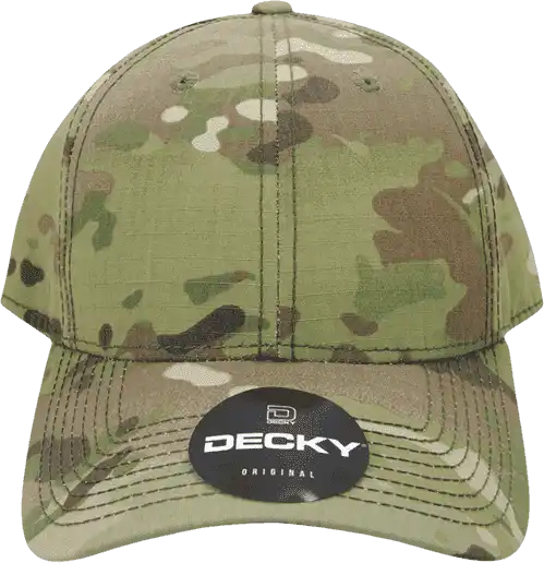 Decky 6301 Structured Multicam L/c Cap - Multicam - Muti-color / one Size Fits Most