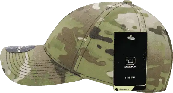Decky 6301 Structured Multicam L/c Cap - Multicam - Muti-color / one Size Fits Most