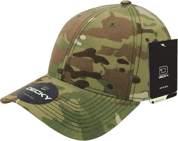 Decky 6301 Structured Multicam L/c Cap - Multicam - Muti-color / one Size Fits Most