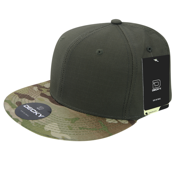 Decky 6302 Multicam Snapback Cap - Mtc Olive