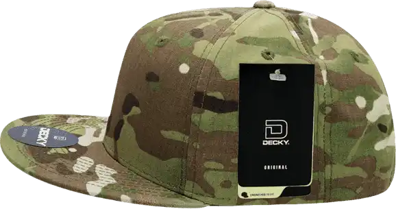 Decky 6302 Multicam Snapback Cap - Multicam - Muti-color / one Size Fits Most